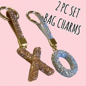 🌸2 PC Bundle “XO” Bag Charms